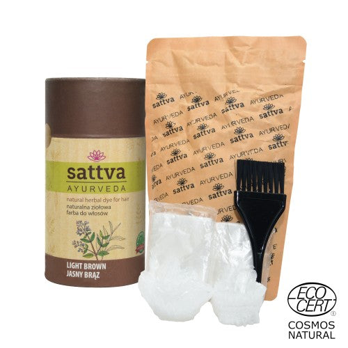 SATTVA HENNA LIGHT BROWN 150G