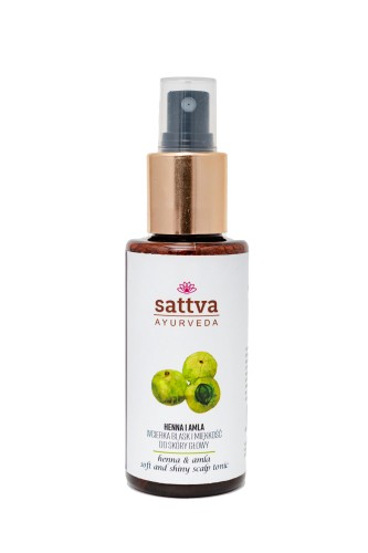 SATTVA HAIR TONIC HENNA & AMLA 100 ML